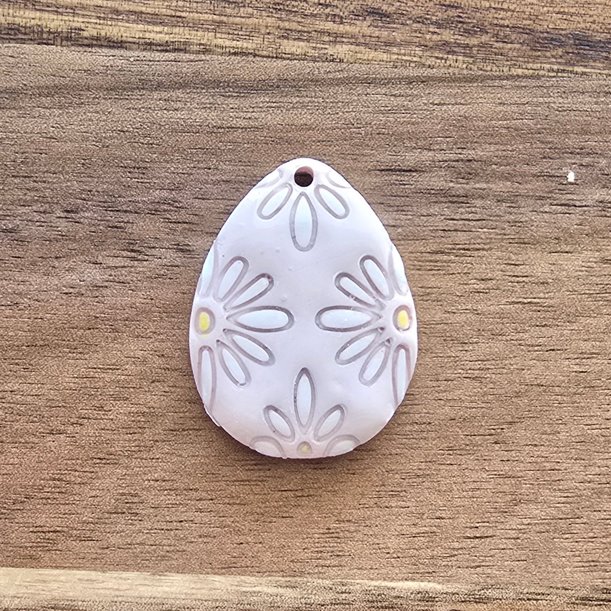 Floral egg - pink