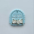 Scalloped Arch - Blue