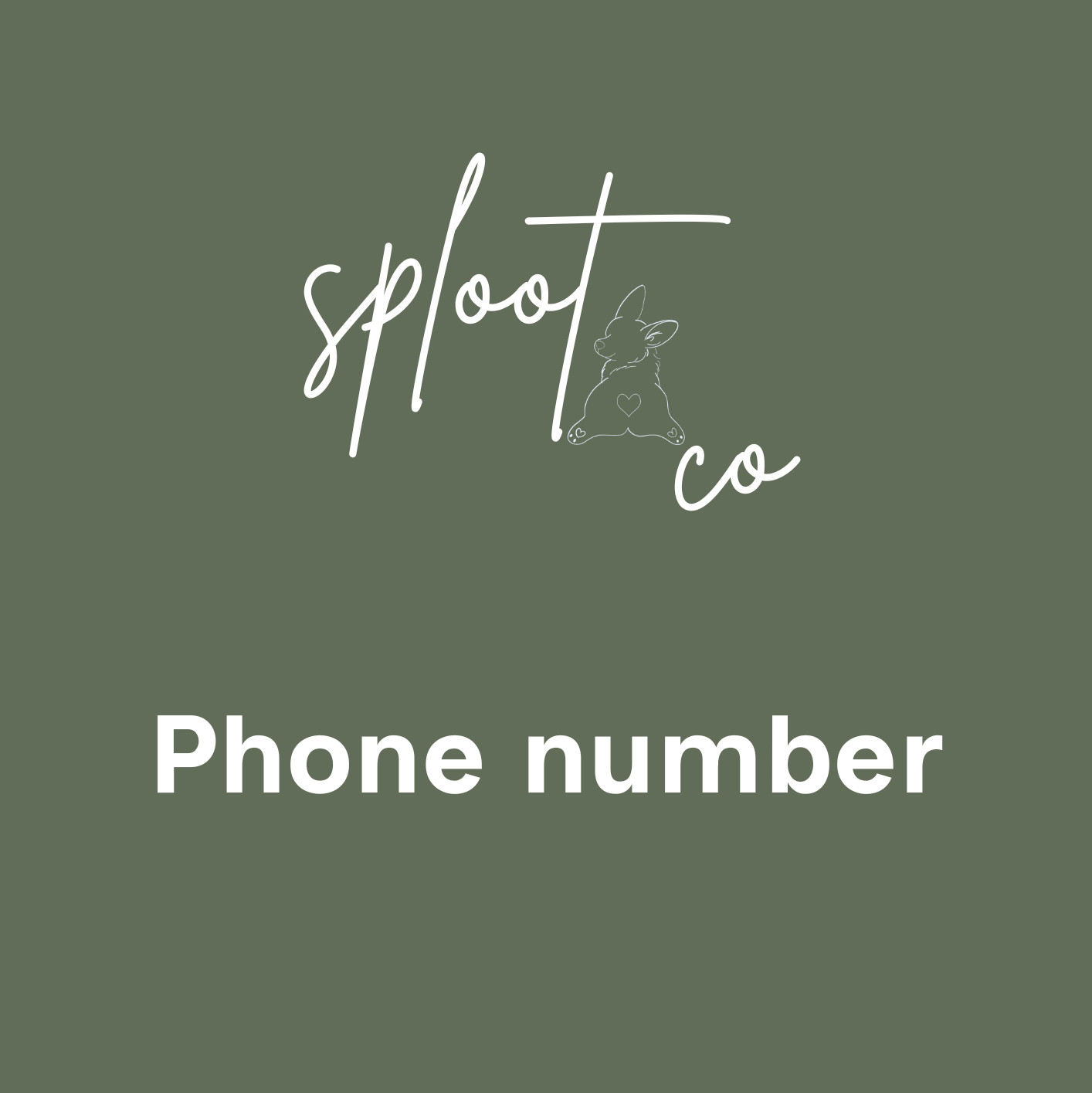 Phone number